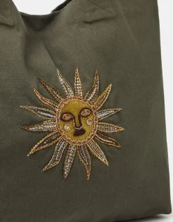 Accessorize Sun Embellished Tote Bag