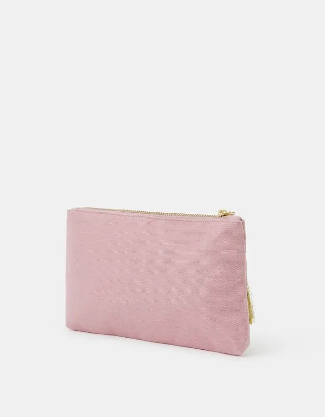 Accessorize Sun Embellished Zip Pouch