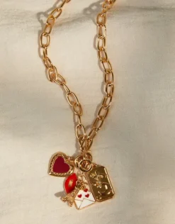 Accessorize Tarot Card Charm Pendant Necklace