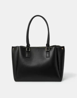 Accessorize Triple Compartment Shoulder Bag