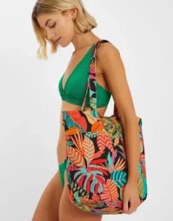 Accessorize Tropical Print Shopper Bag
