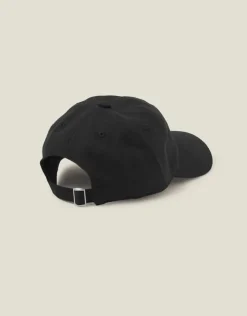 Accessorize Twill Baseball Cap Black