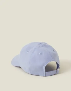 Accessorize Twill Baseball Cap Blue