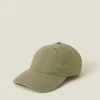 Accessorize Twill Baseball Cap Green