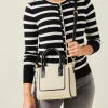 Accessorize Two-Tone Faux Leather Handbag