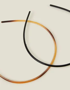 Accessorize Ultra Skinny Headbands Set of Two