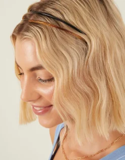 Accessorize Ultra Skinny Headbands Set of Two