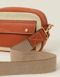 Accessorize Utility Canvas Cross-Body Bag