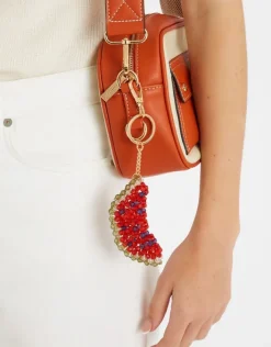 Accessorize Watermelon Beaded Bag Charm