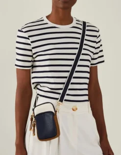 Accessorize Webbing Strap Zip Phone Bag