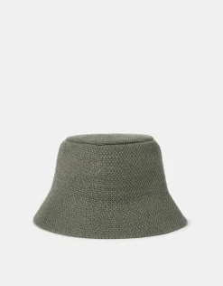 Accessorize Woven Bucket Hat