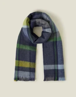 Accessorize Woven Check Blanket Scarf