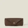 Accessorize Woven Faux Leather Sunglasses Case