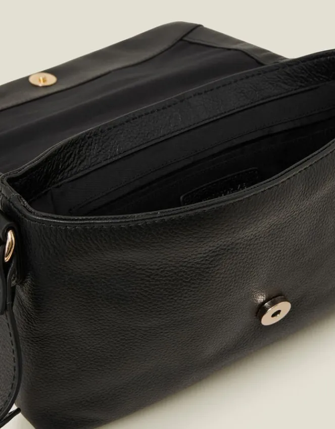 Accessorize Woven Leather Cross-Body Bag