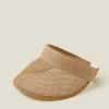 Accessorize Woven Visor