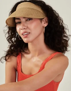 Accessorize Woven Visor