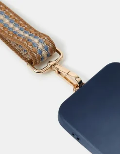 Accessorize Woven Webbing Phone Strap