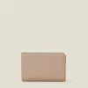 Accessorize Zip Pocket Purse Mink