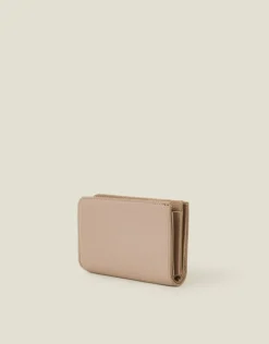Accessorize Zip Pocket Purse Mink