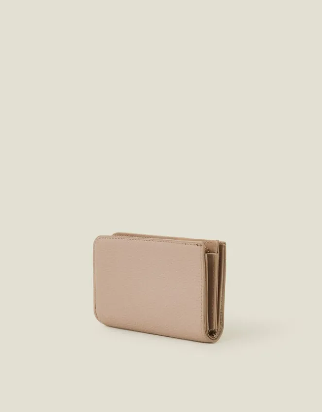 Accessorize Zip Pocket Purse Mink